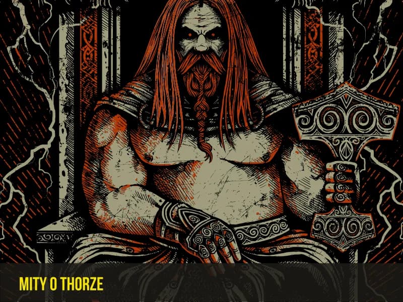 Odkryj tajemnice Thora w mitologii nordyckiej - Bog piorunów i siły